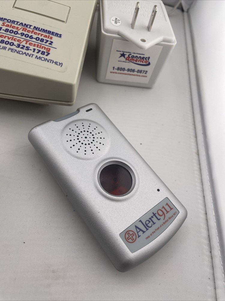 Medical Alert PERS-2400B Personal Emergency Reporting System Base & Transmitters