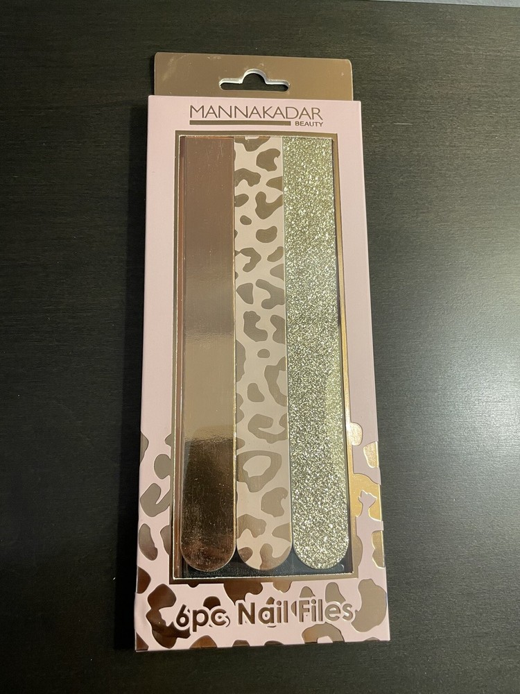 Mannakadar 6 Piece Nail Files NIB