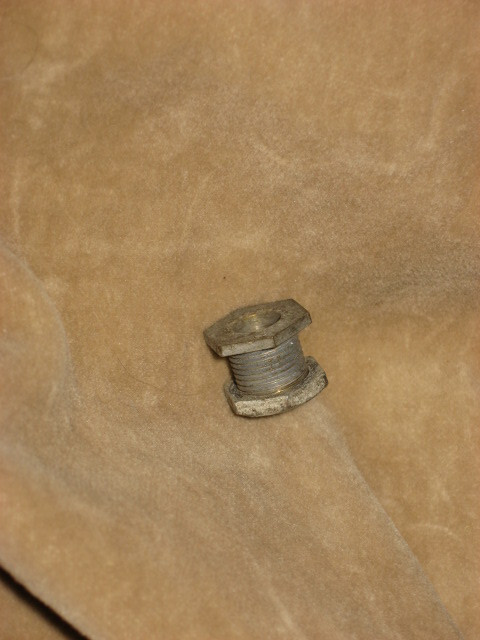 Shaft Bushing, 1/4", used, 7/16" long