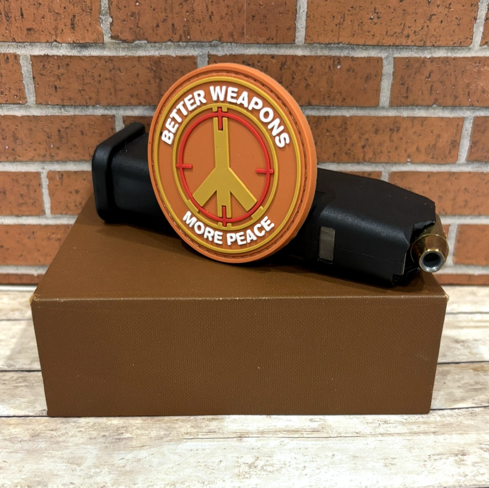 Tactical PVC Patch - Better Weapons More Peace Patch - Gun Morale Patch