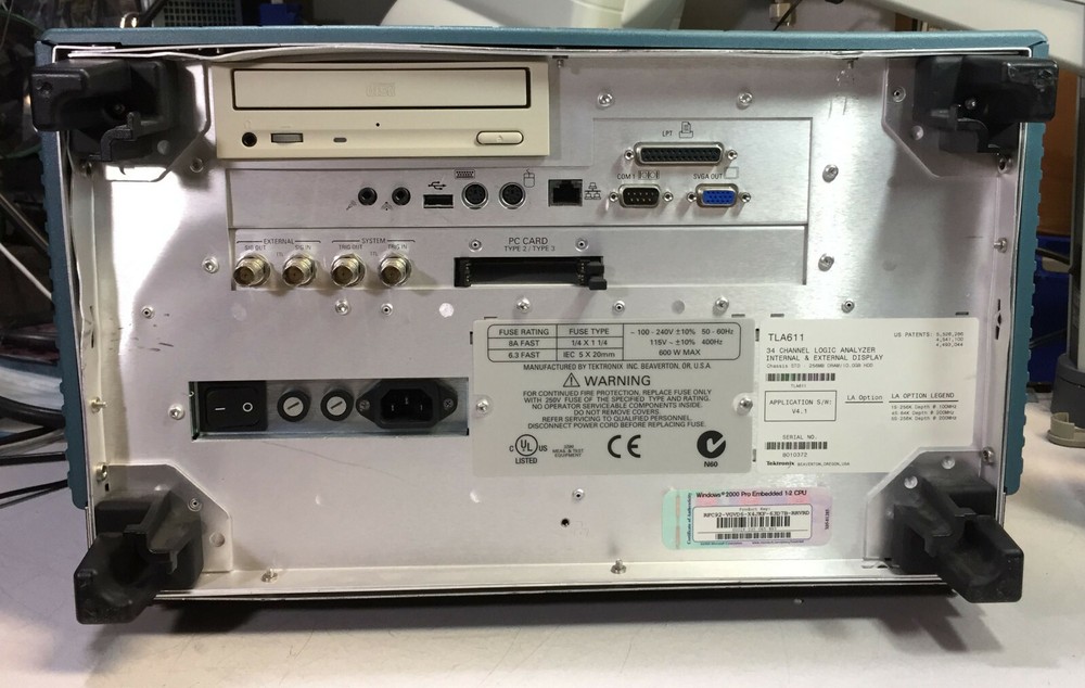 Tektronix TLA611 34 Channel Logic Analyzer - Tested OK