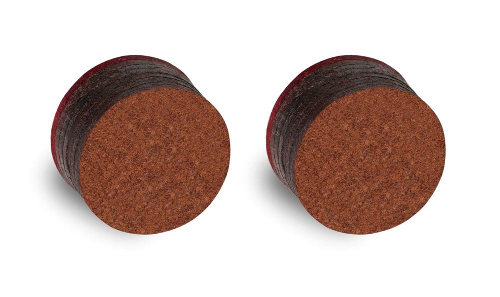 Tiger Dynamite Laminated Pool CUE Tips 2 (Two) pcs - Hard - 13 or 14 mm (13 mm)