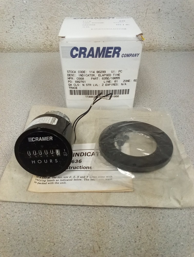 Cramer 113GH200-D Time Indicator 115v