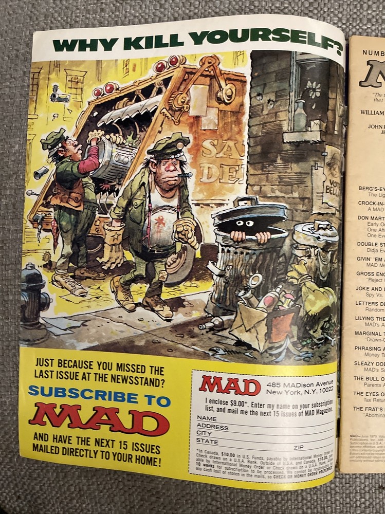 Mad Magazine #207 - June 1979