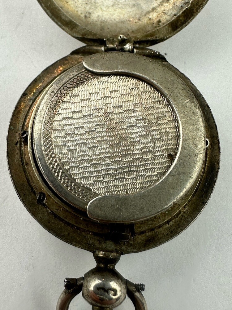 Antique Solid Silver Hallmarked Sovereign Single Case Available Worldwide