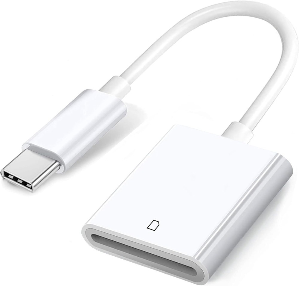 USB C SD Card Reader Adapter Universal for Phone Tablet Laptop Camera