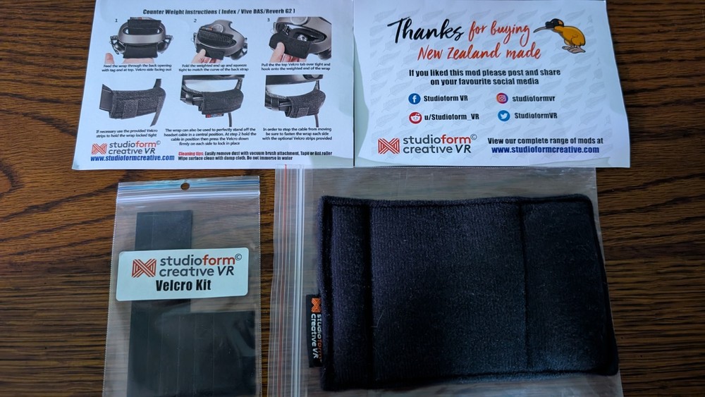 Studioform Creative Vr Valve Index Counter Balance 200 Gram (7 Oz)