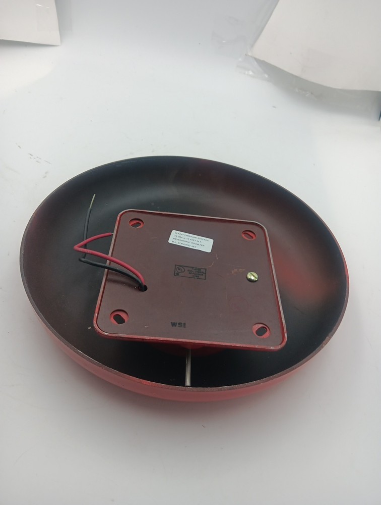 NEW Pyrotronics 10” Red Fire Alarm Bell BAC