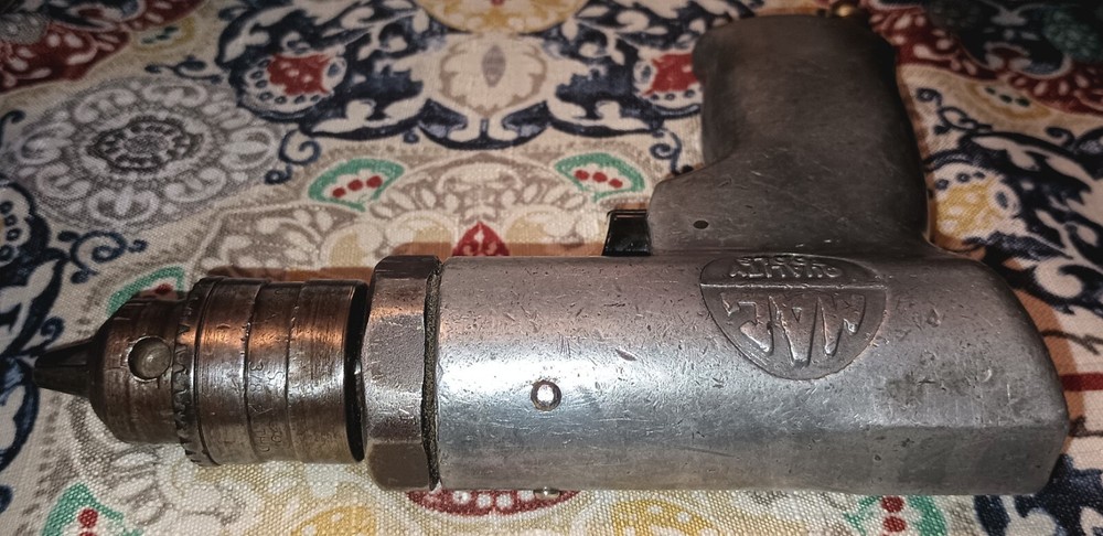 MAC 3/8 PNUMATIC AIR DRILL MODEL AD511 W/ JACOBS CHUCK NON-REVERSE Fast Free Sp