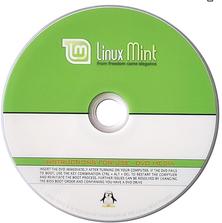 Linux Mint Q2 2025 Latest 22.2 ZARA Cinnamon 64bit Version BOOTABLE LIVE DVD