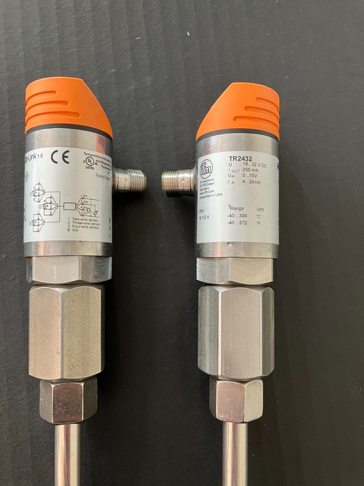 IFM TR2432 temperature sensor with 13" probe