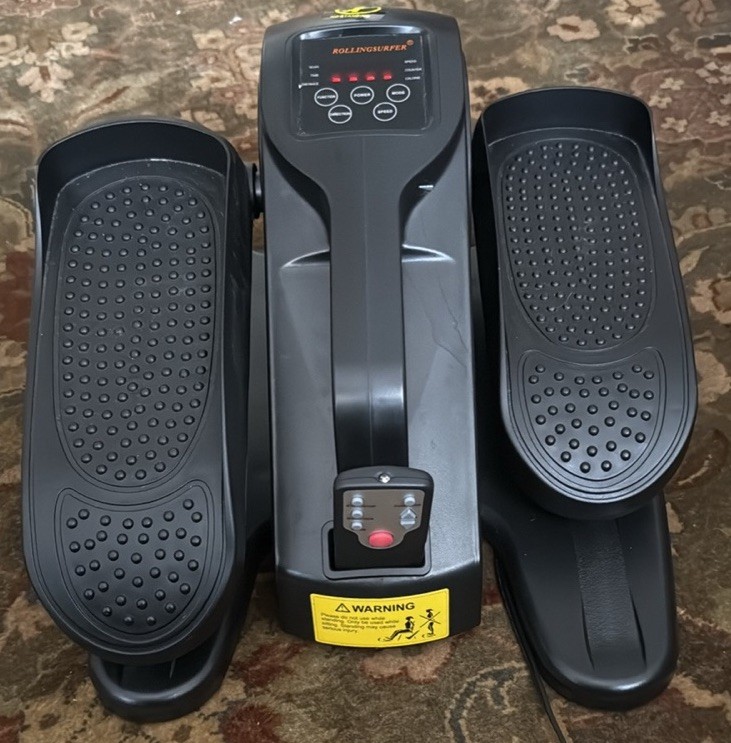 Rollersurfer - Under Desk Elliptical Machine Adjustable Speeds Elliptical