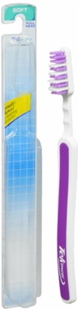 Tek Excel Toothbrush Full Head Soft 4pkg Multi Color