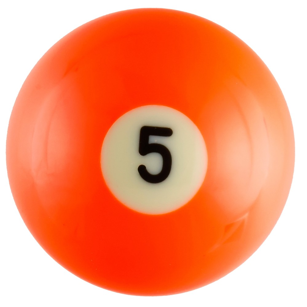 SRS #5 Replacement 2-1/4 Pool Ball (Solid Orange)