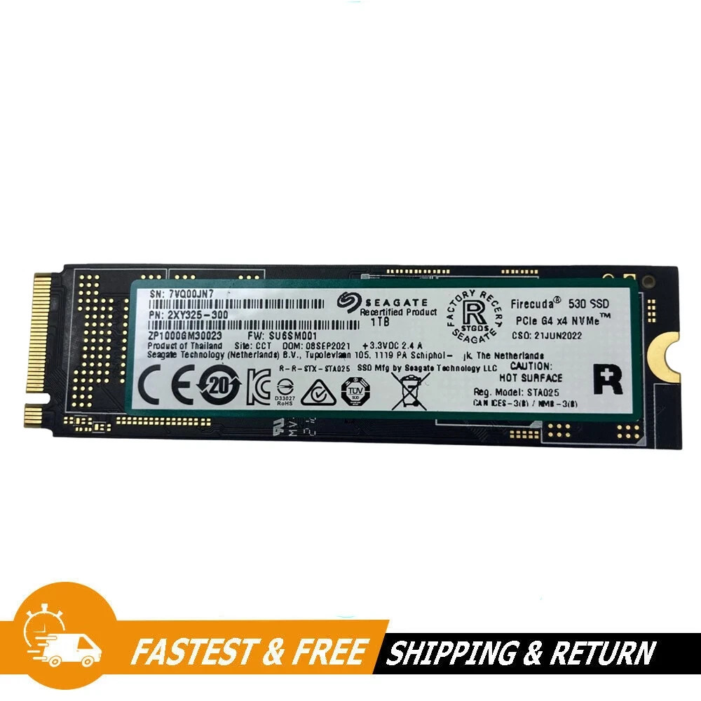 Seagate FireCuda 530 1TB Internal Solid State Drive PS5, ZP1000GM30023