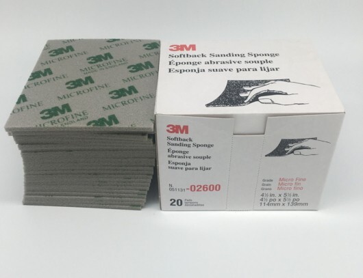 3M 02600 Softback Sanding Sponge Microfine- 20 Count/BOX