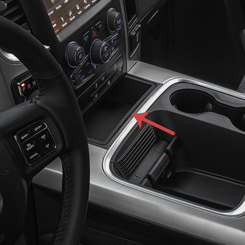 Fit For 2015-19 RAM 1500 DODGE Front Center Console Mat All Length Replacement