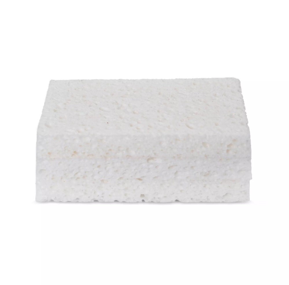 Plain Jane Plant-Based Cellulose Sponge Natural 2 Pack