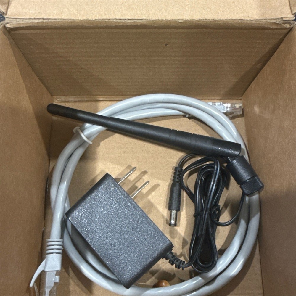 Cheecent Wireless/Wired Network Print Server Ethernet WiFi Dual USB w/