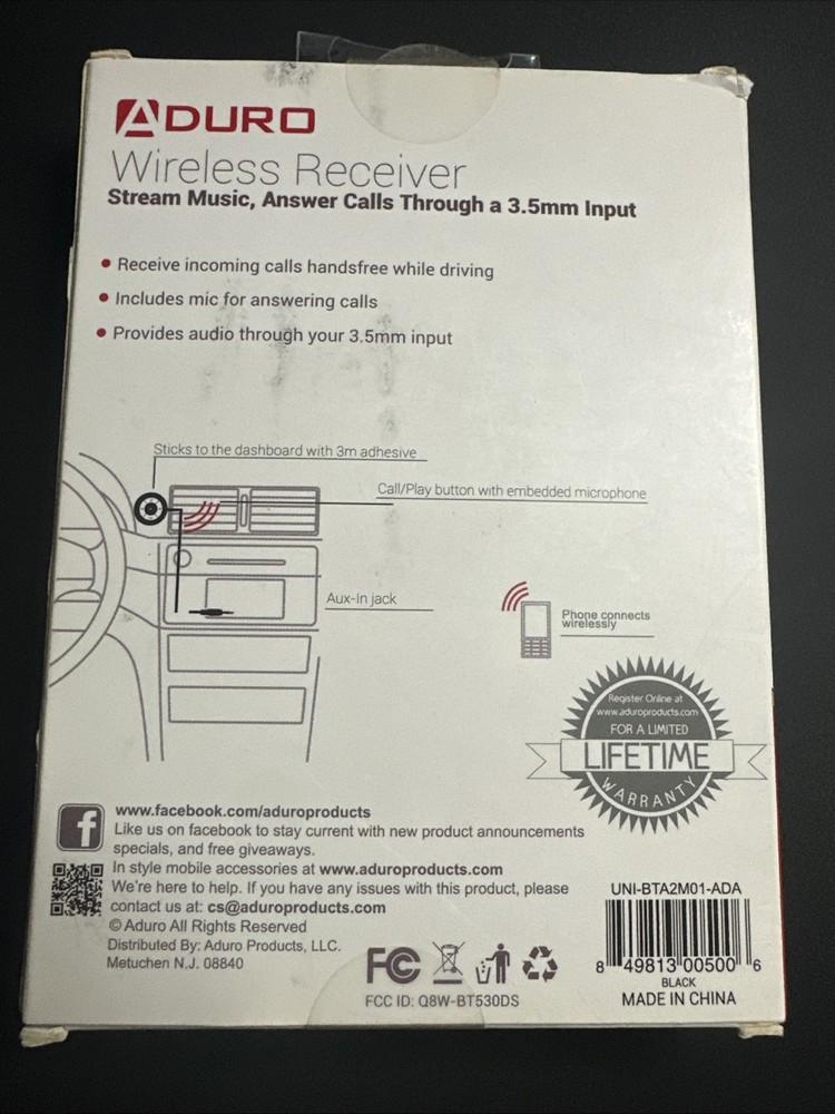 ADURO Wireless Receiver BLUETOOTH