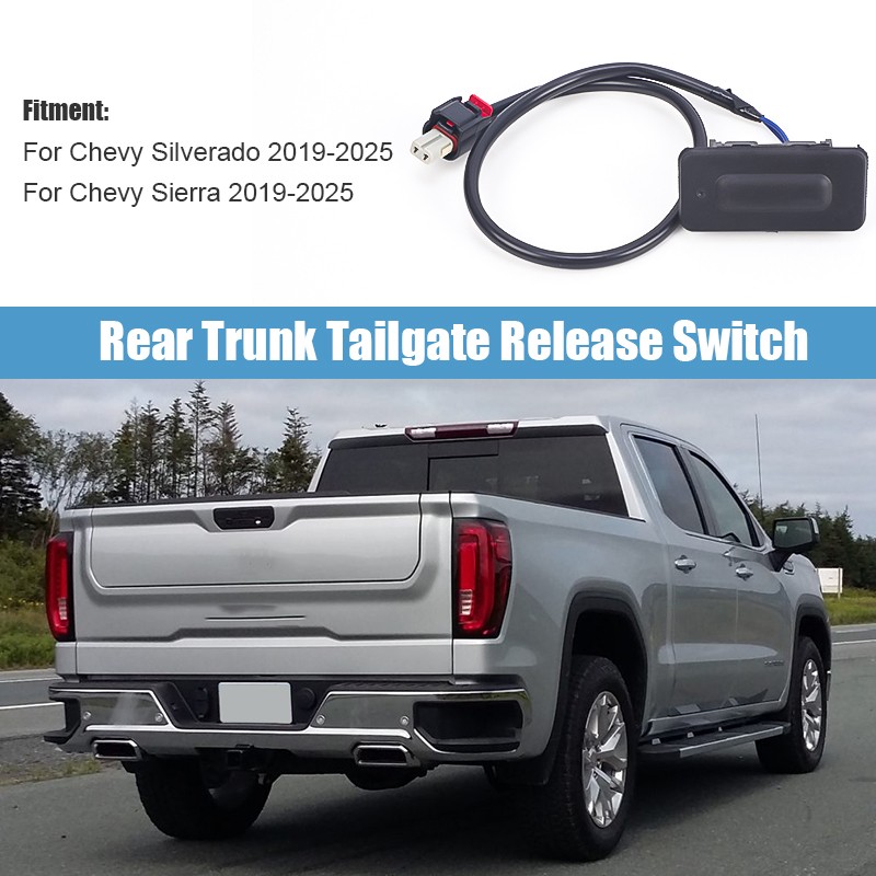 85626238 Tailgate Liftgate Release Switch Button For Chevy Silverado 1500 Sierra