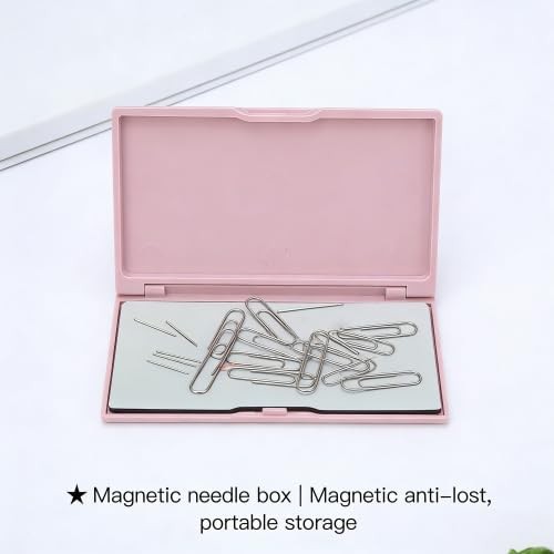 Magnetic Needle Storage Case, Rectangle Keeper Cross Stitch...