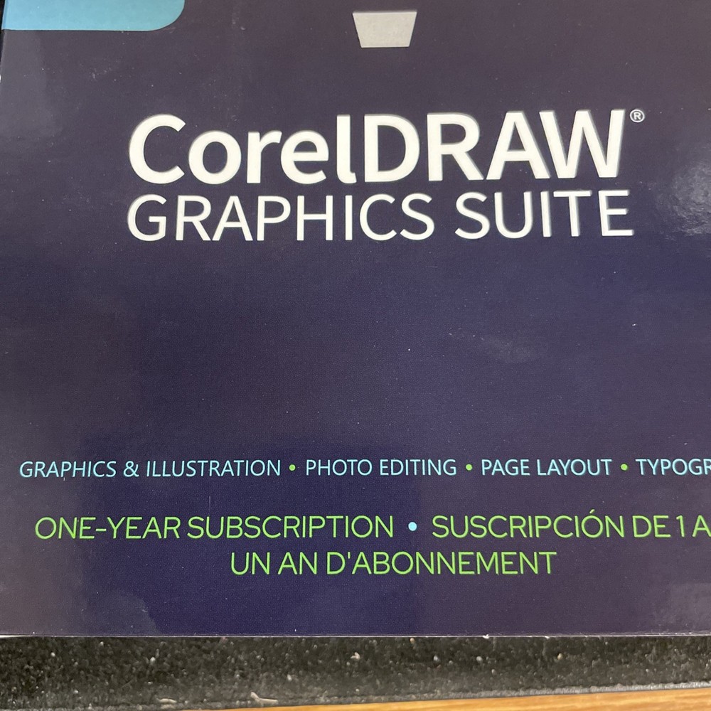 CorelDRAW Graphics Suite, Sealed Box