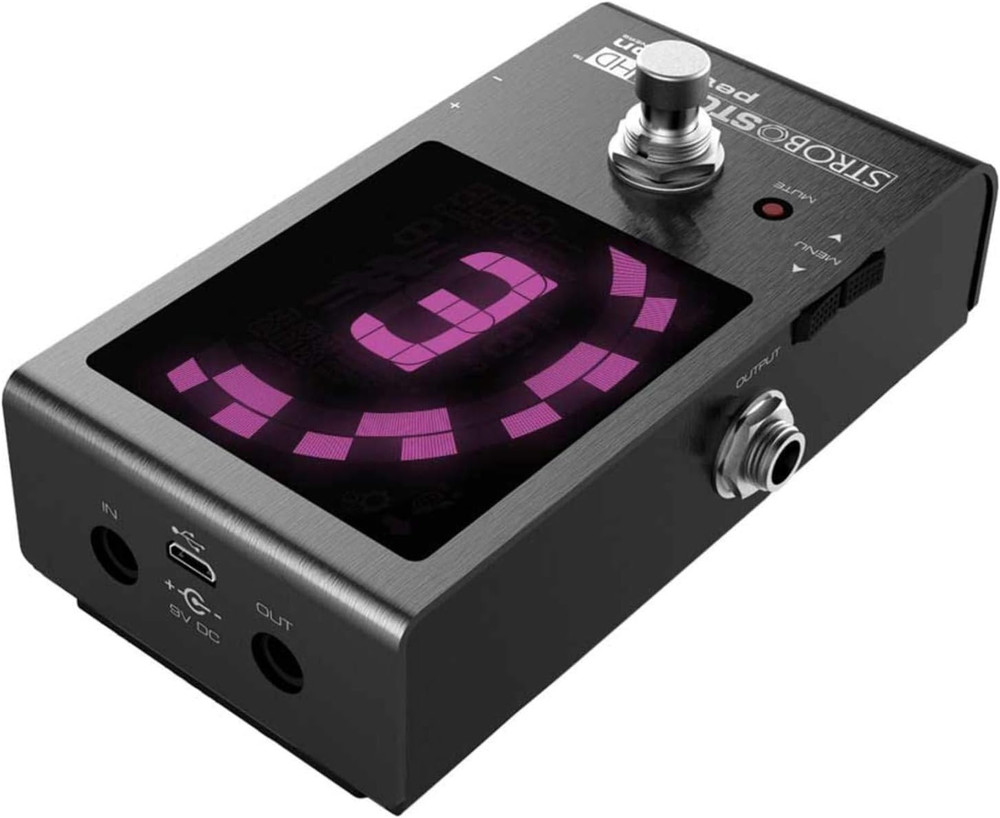 Strobostomp HD Guitar Tuner (SS