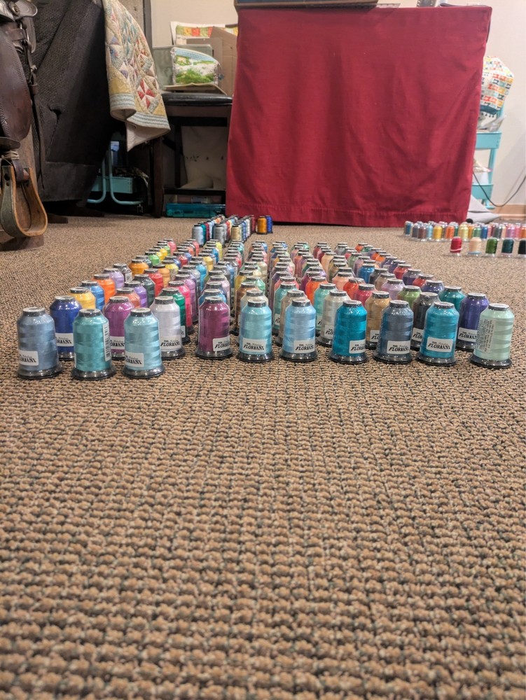 Machine Embroidery threads