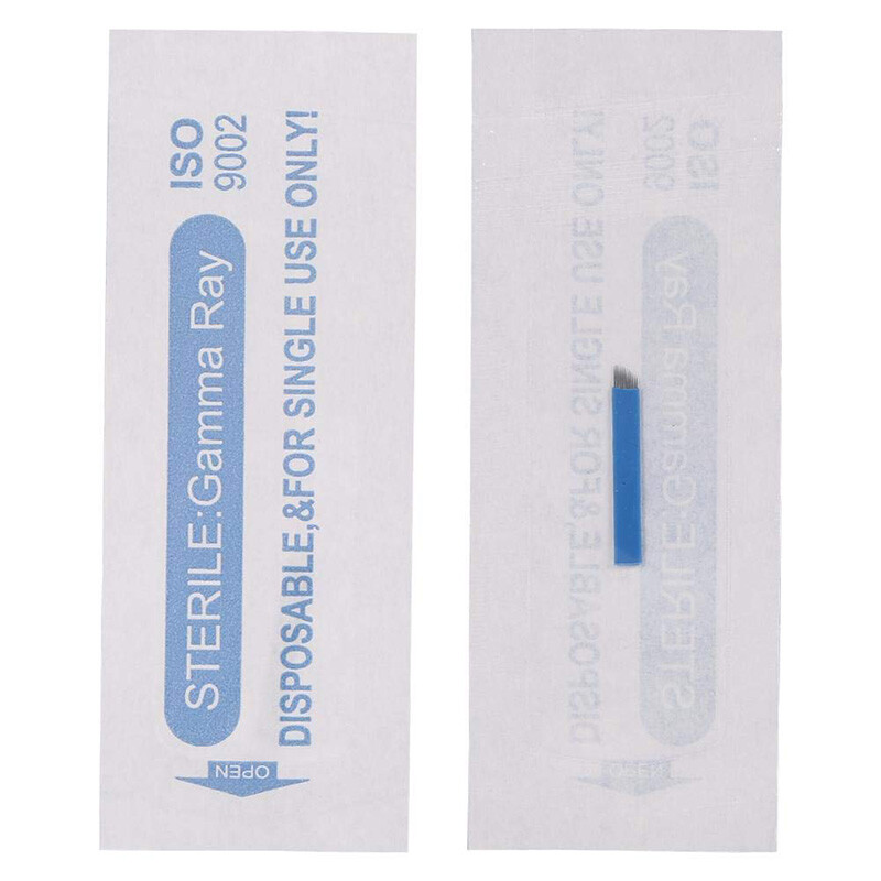 12F Blade Microblading Needles Tattoo Needles Makeup Needle Manual Eyebrow Blade