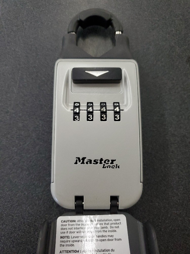 Master Lock, 4720BQ, With Lock Combination,