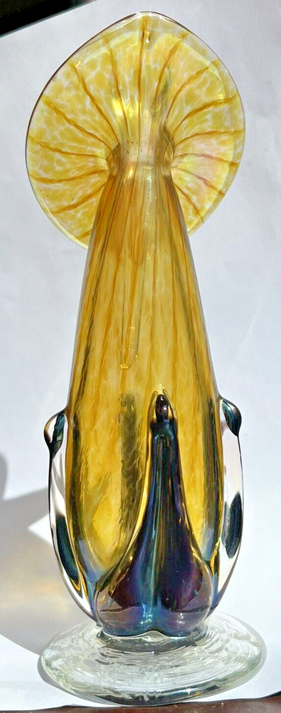 Ron Mynatt 2008 Iridescent Lily Perfume Bottle