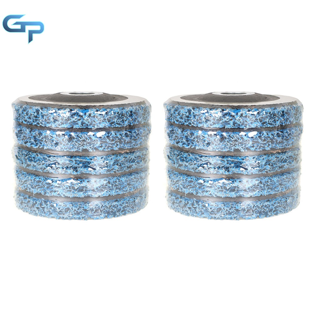 10 Pack 4.5"x7/8" Easy Strip 4-1/2" Discs Remove Paint Rust & Clean Mexico