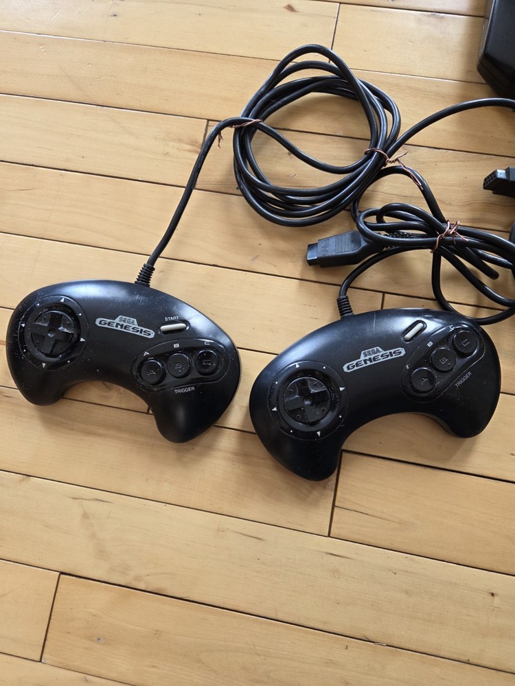 Sega Genesis Console W/ 4 Controller No Cord