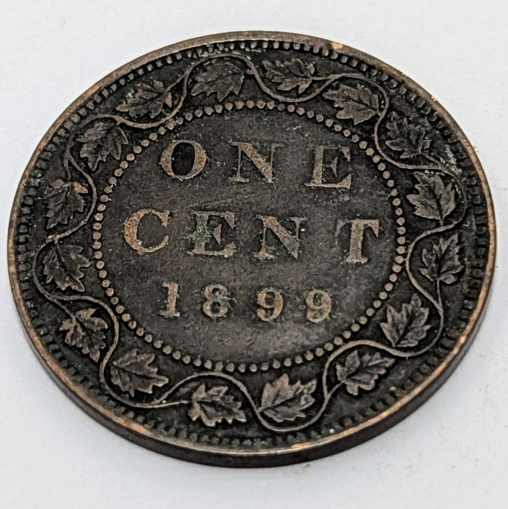1899 Canada 1 Cent-Victoria Brown