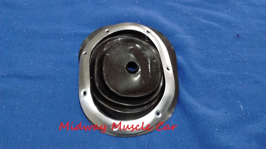 correct manual trans shifter console boot & retainer ring 64-67 Chevy Chevelle