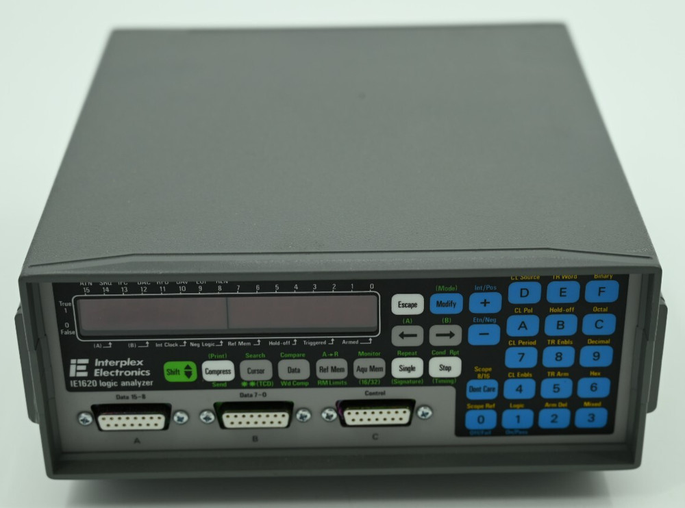 Interplex Electronics Logic Analyzer Model IE1620 LA-160 Type B LR64