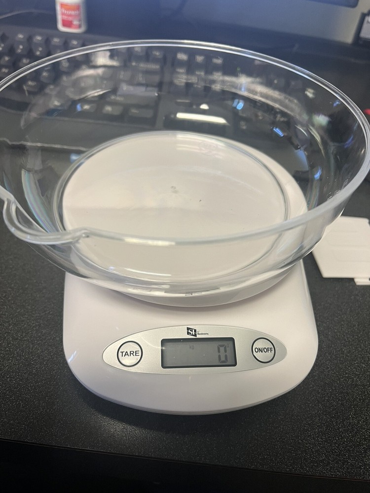 SI Manufacturing Digital Compact Scale With 5 Cup Bowl