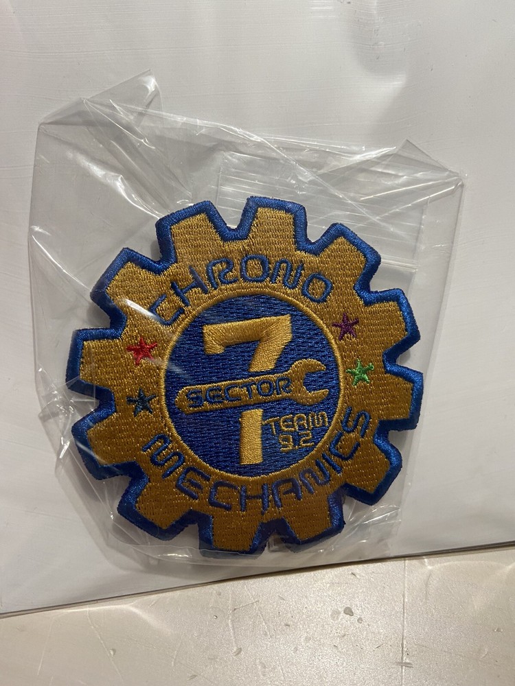 Chrono Mechanics Comic Merch - Patch, Pin, Guitar Pick