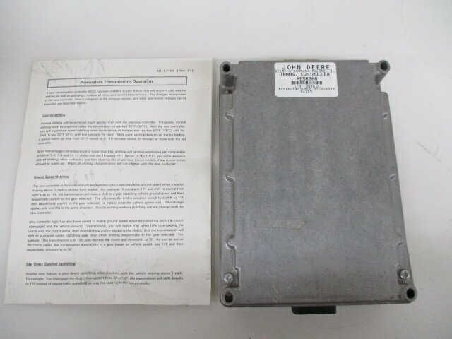 John Deere Reman Transmission Controller (MPR10419)