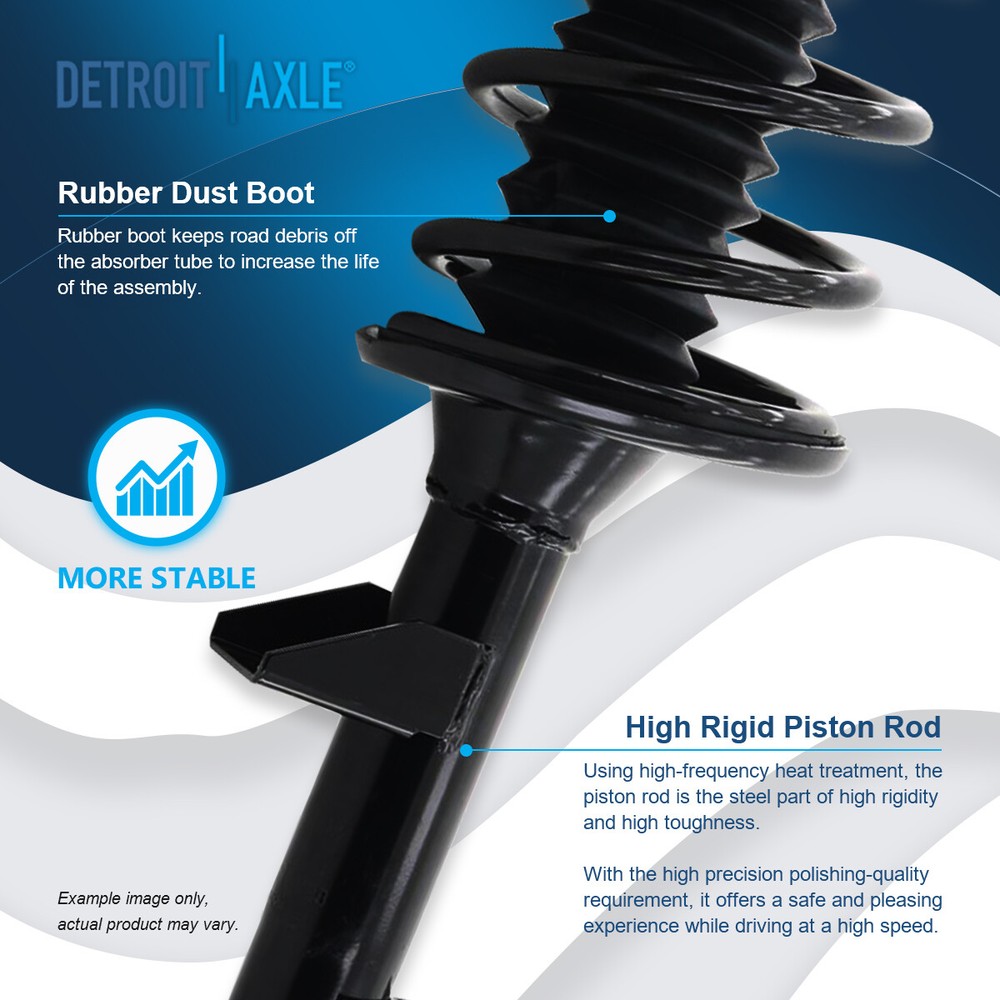 Rear Left or Right Strut with Coil Spring Assembly for Ford Taurus Mercury Sable