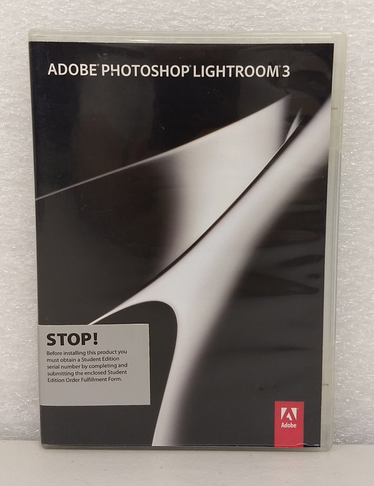 Lightroom 3 ~ Windows & MAC OS ~ PLEASE READ