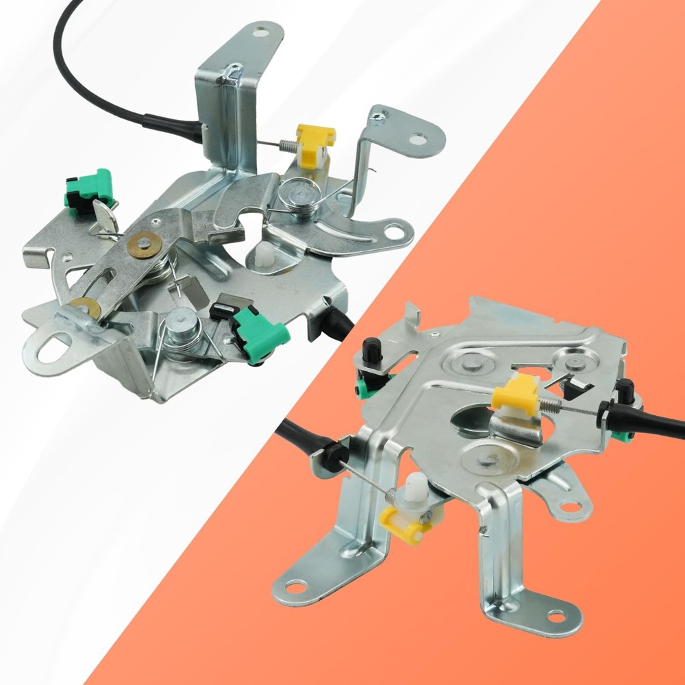Blycorul Rear Door Latch Assembly and Cable, Compatible with Left & Right