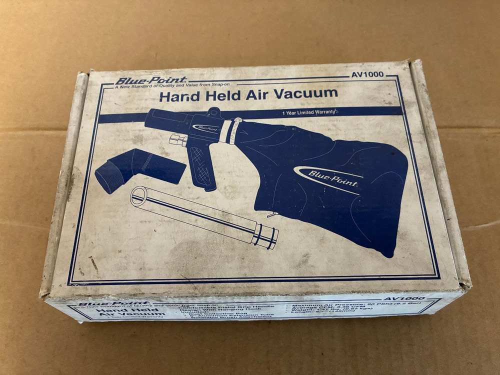 Snap On Deluxe Air Vacuum Kit