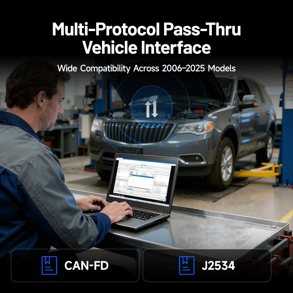 TOPDON RLink X3 Car Diagnostic Tool J2534 Programming
