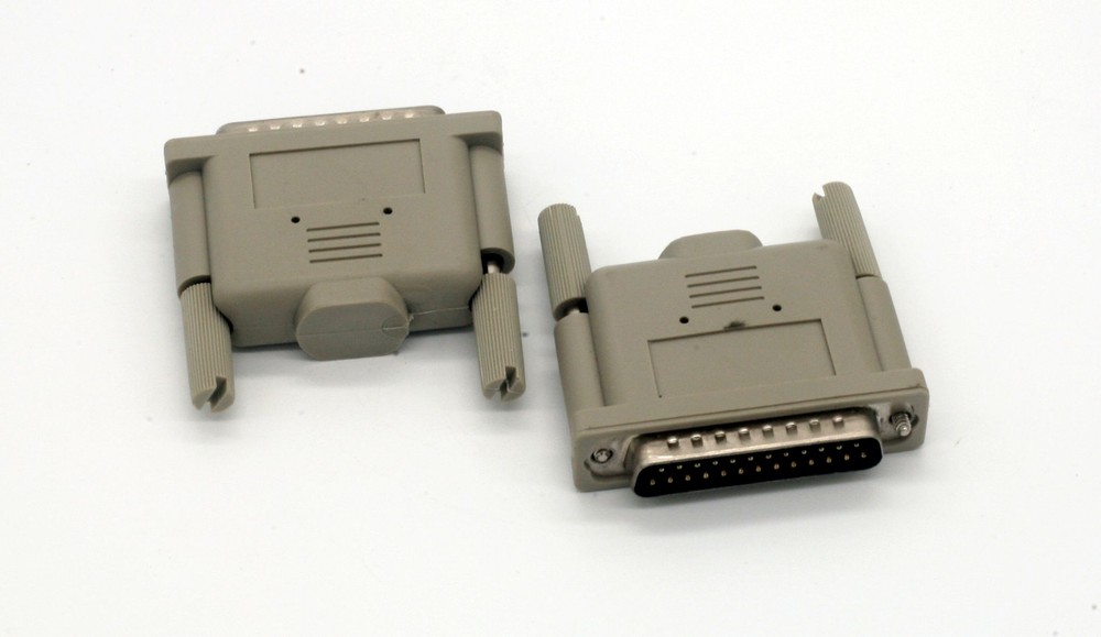 Parallel Loopback Tester Adapter Plug DB25-Male port jack Loop Back Testing