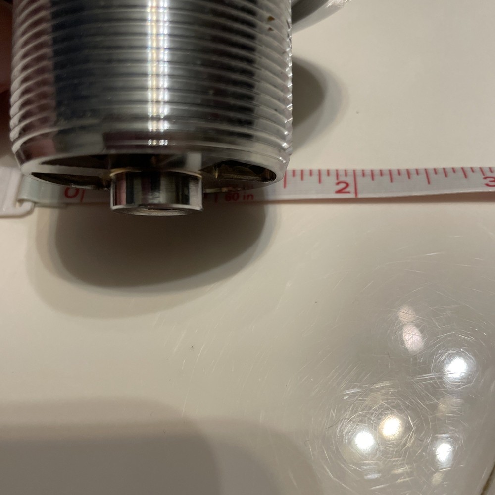 Watco Push-Pull Tub Drain Closure Stainless Steel