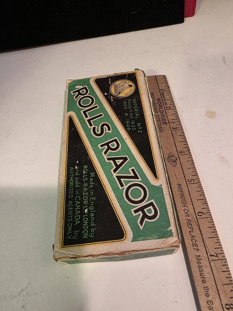 Vintage Rolls Razor Imperial No. 2. Complete with Paperwork.
