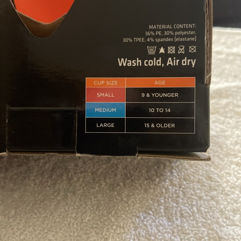 Shock Doctor Air Core Soft Cup • Gray/ Plates• Medium • New In Box
