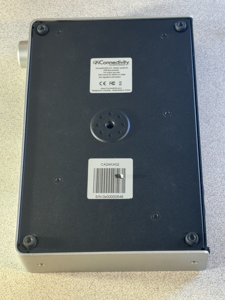 iConnectivity iConnectAUDIO2/4 Audio Interface MIDI